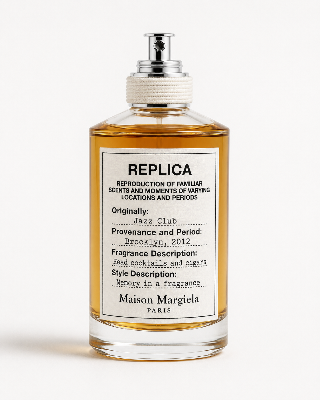 Maison Margiela Replica Jazz Club — Decant (1.5 / 3 / 5 / 10 ml)